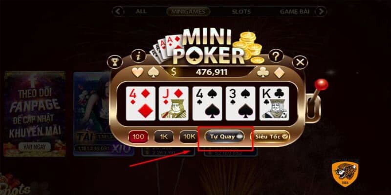 Luật chơi game Mini Poker ALO789 và các liên kết